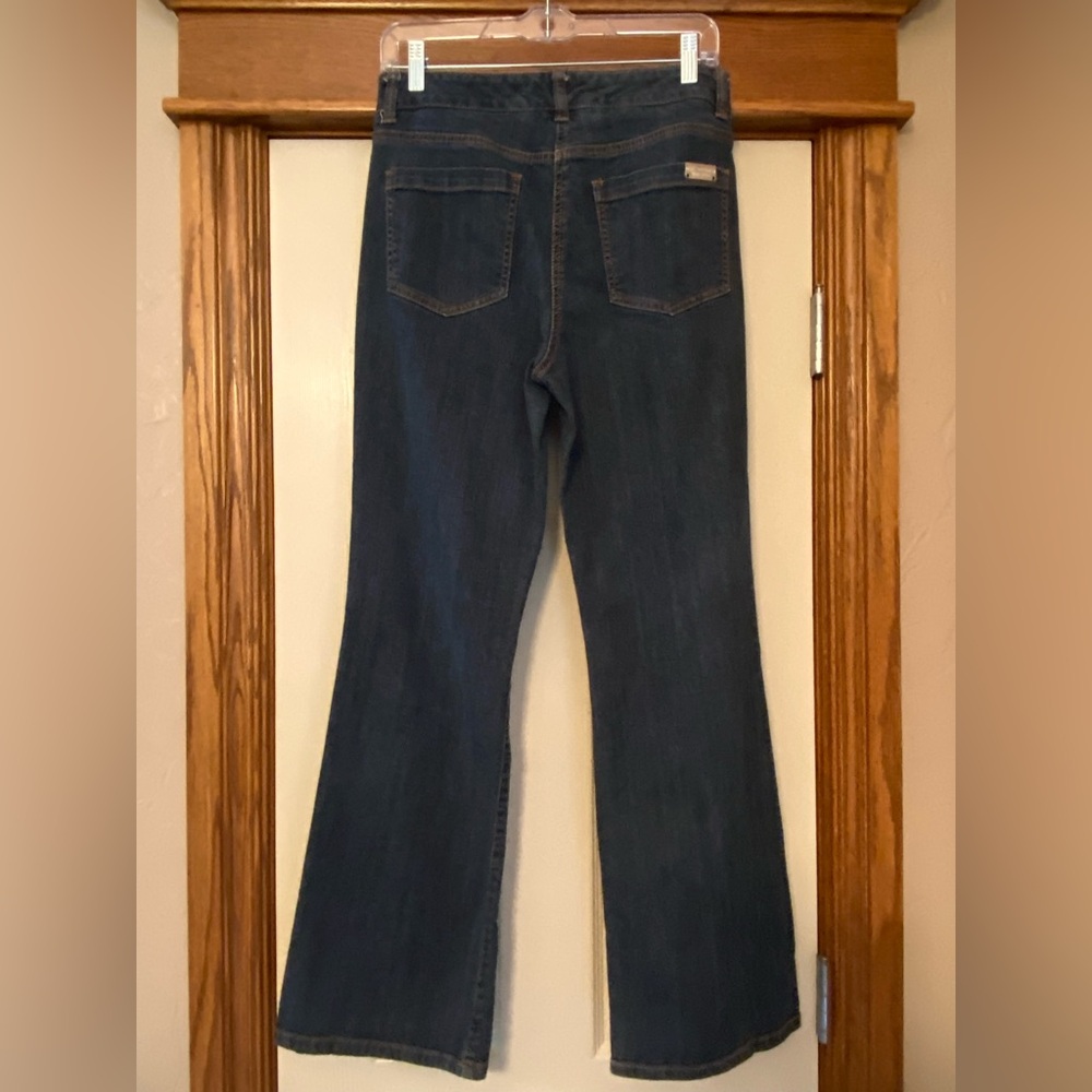 Dana Buchman Dark Blue Bootcut Womens Jeans Sz 6 - Picture 3 of 8